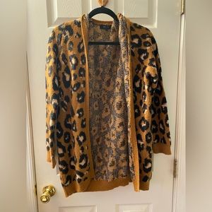 Leopard print women’s sweater